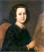 Portrait of a paintress Jozefina Geppert Aleksander Kotsis